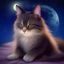 用户夜猫子头像，深夜风格头像，神秘感