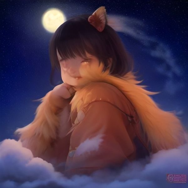 福利社内容导航平台的编辑团队正在深夜伏案筛选优质资讯，多块显示屏上呈现着密集的内容列表，藏青色灯光营造出专注沉浸的工作氛围